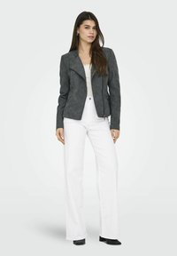 ONLY ONLAVA BIKER OTW NOOS - Veste en similicuir - magnet