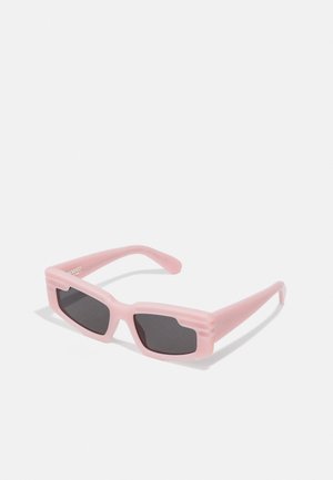 RECTANGULAR WING SUNGLASSES - Zonnebril - baby pink