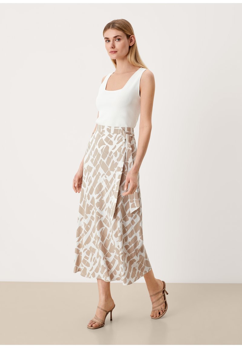 Damen Jeansröcke | s.Oliver BLACK LABEL JUPEA-Linien-Rockdark beige aop/beige - XX47250 Damen Jeansröcke | s.Oliver BLACK LABEL JUPEA-Linien-Rockdark beige aop/beige - XX47250