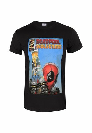 DEADPOOL REFLECTION - Print T-shirt - black