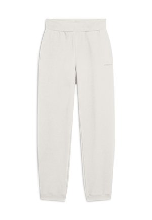 JOGGER GARZATA CON ELASTICO LOGATO - Pantalones deportivos - blanc de blanc