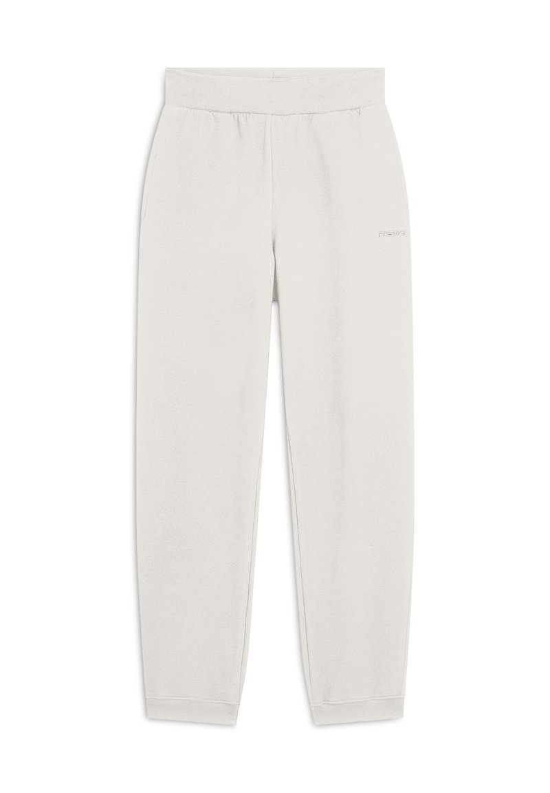 Freddy JOGGER GARZATA CON ELASTICO LOGATO - Pantalones deportivos - blanc de blanc