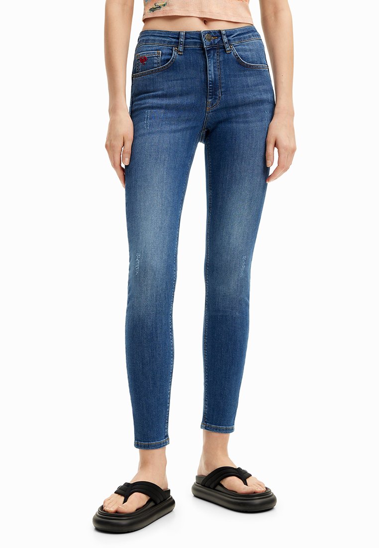 Desigual Jeans Skinny Fit blauw denim/bluedenim Desigual Jeans Skinny Fit blauw denim/bluedenim