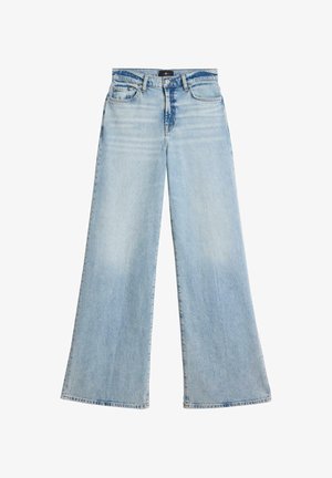 7 for all mankind, 7 FOR ALL MANKIND WIDE LEG FIT JEANS LOTTA TAILORLESS - Wide Leg - mid blue