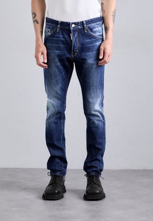 COOL GUY - Slim fit jeans - navy blue