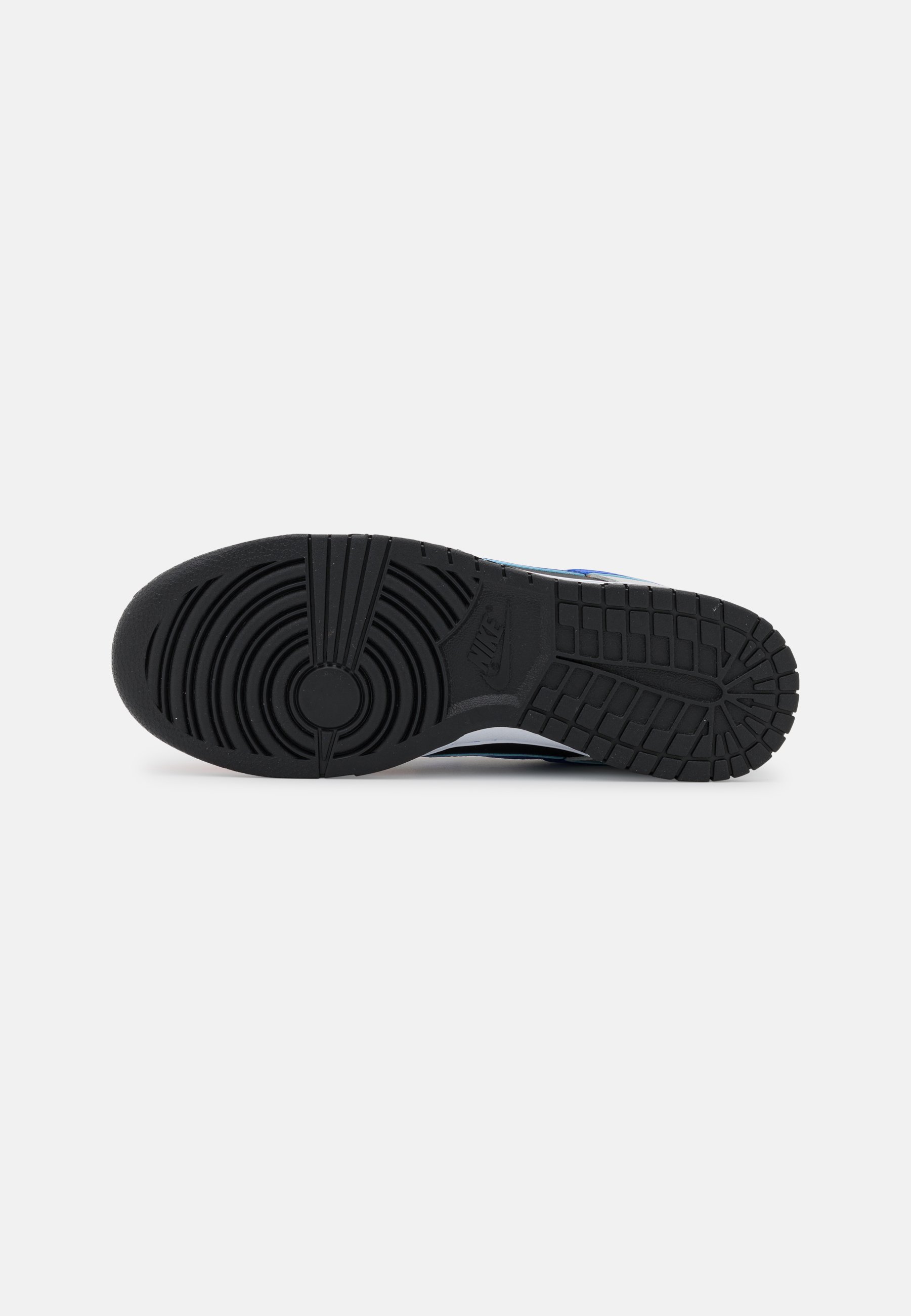 Nike Sportswear DUNK RETRO - Trainers - black/racer blue/grey  fog/orange/white/black - Zalando.co.uk