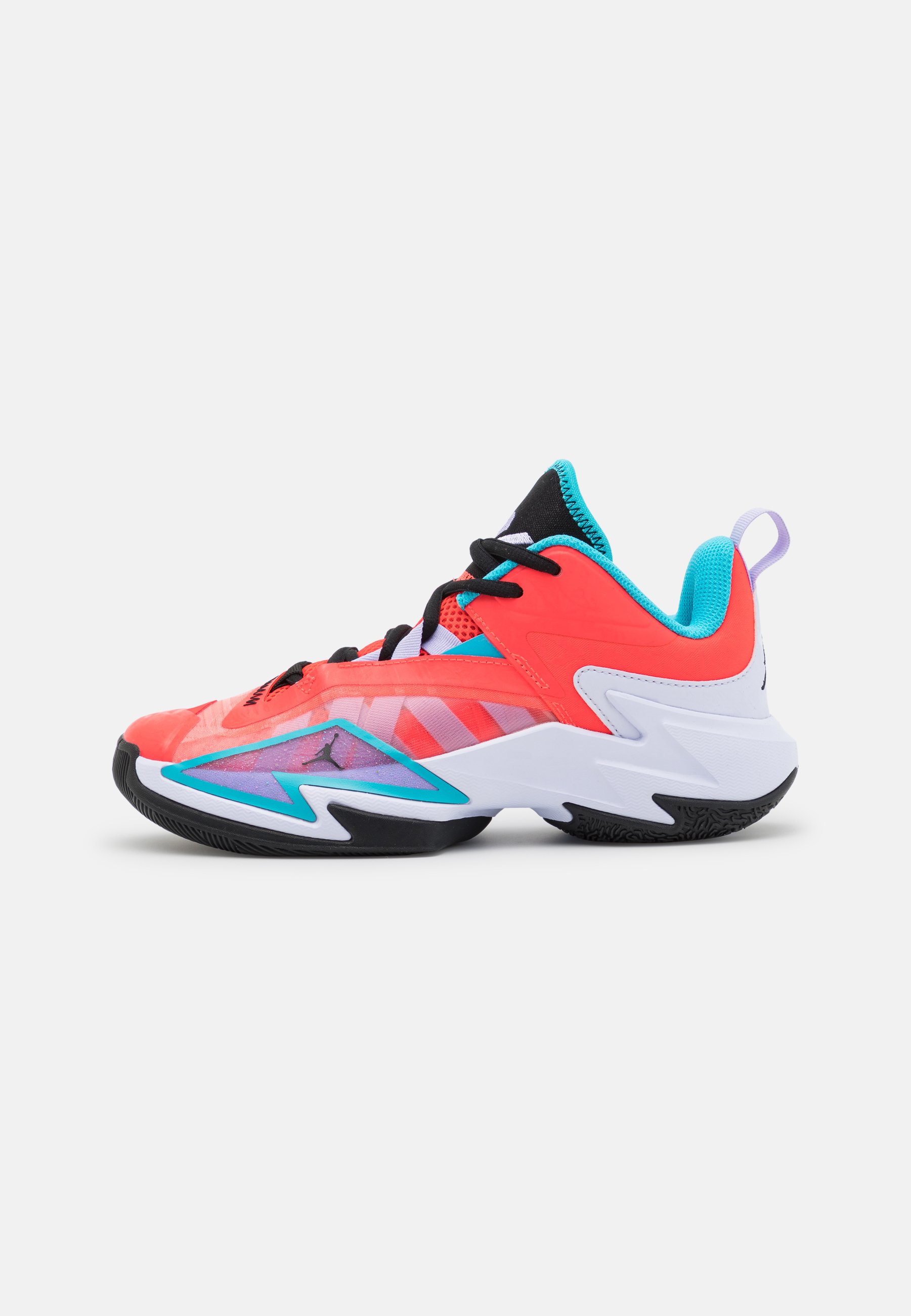 Jordan JORDAN ONE TAKE 3 BASKETBALLSCHUH FÜR KINDER - Zapatillas de baloncesto bright crimson/black/chlorine blue/verde - Zalando.es