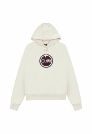 Colmar Originals, COLMAR ORIGINALS HOODED SWEATSHIRT WITH LOGO - Kapuzenpullover - off-white