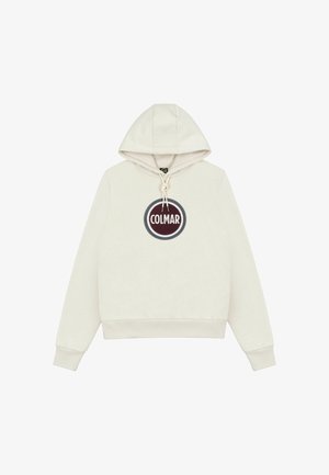 Colmar Originals, COLMAR ORIGINALS HOODED SWEATSHIRT WITH LOGO - Kapuzenpullover - off-white