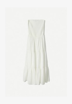 Bershka Maxi dress - white