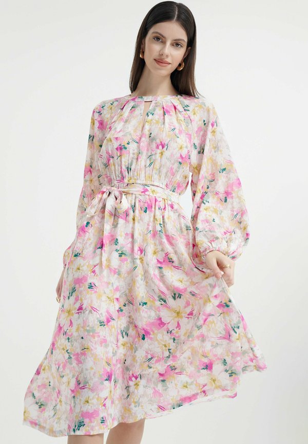 Freizeitkleid - floral