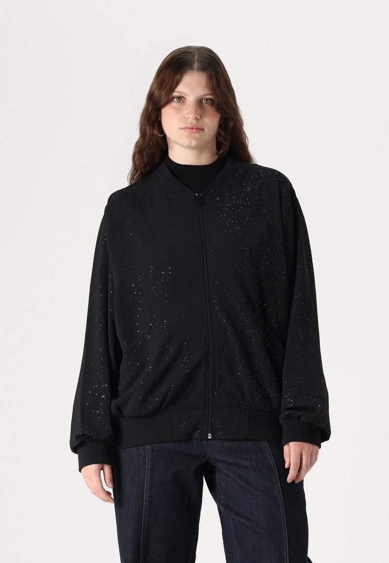 ONLY Carmakoma CARJOSEE METTA LIFE  - Bomber tipa jaka - black