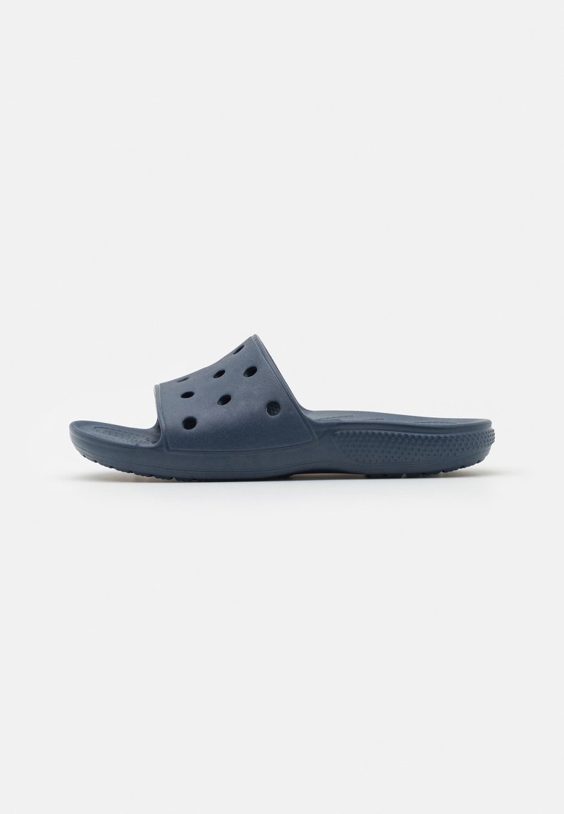 Crocs CLASSIC SLIDE UNISEX - Sandalias planas - navy