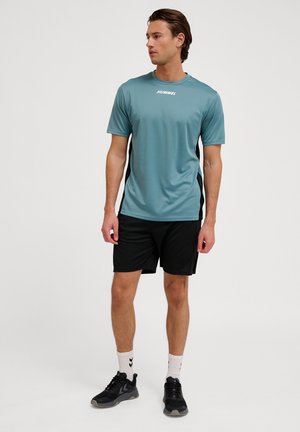 Hummel MULTI PL - Sport T-shirt - arctic