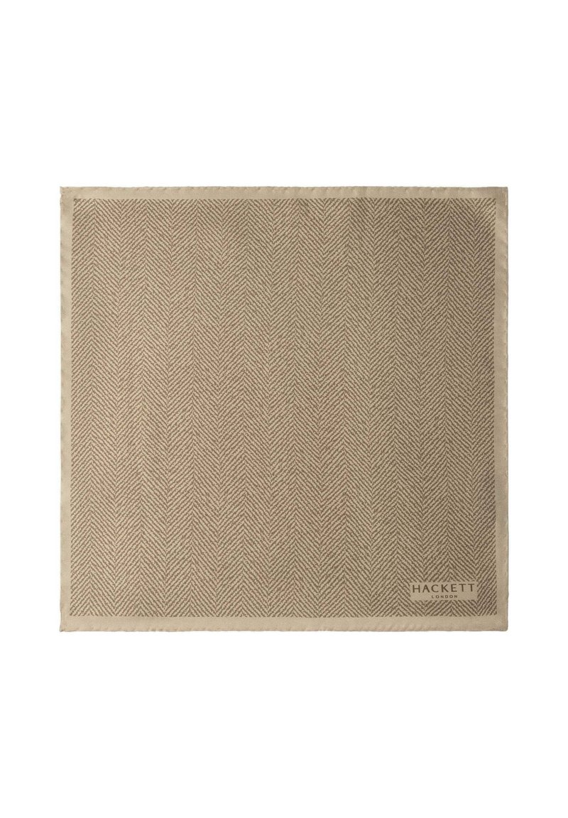 Hackett London SIG HERR HANK - Džepni rupčić - malt beige