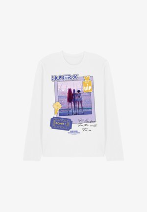 NETFLIX, KPOP DEMON HUNTERS HUNTRIX GOLDEN TOUR TICKET - Langarmshirt - white
