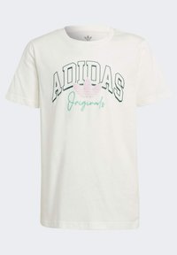 adidas Originals JUNIOR - T-shirt imprimé - off white