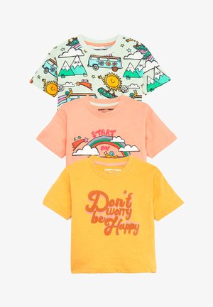 3 PACK OVERSIZED - Triko s potiskem - multi campervan