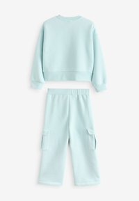 Baker by Ted Baker CROPPED AND WIDE JOGGERS SET - REGULAR FIT - Gornji dio trenirke - blue