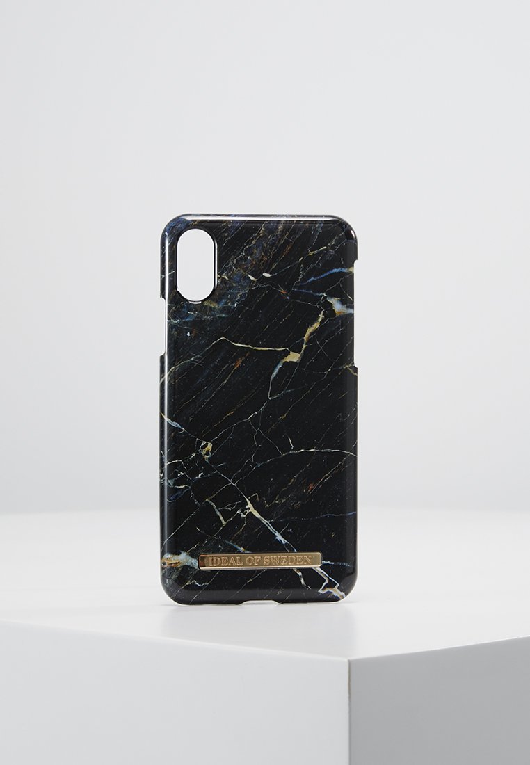 iDeal of Sweden FASHION CASE IPHONE X/XS MARBLE - Telefoonhoesje -  portlaurent/zwart - Zalando.nl