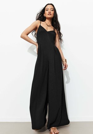 Promod, LARGE COMBINAISON-PANTALON - Combinaison - noir