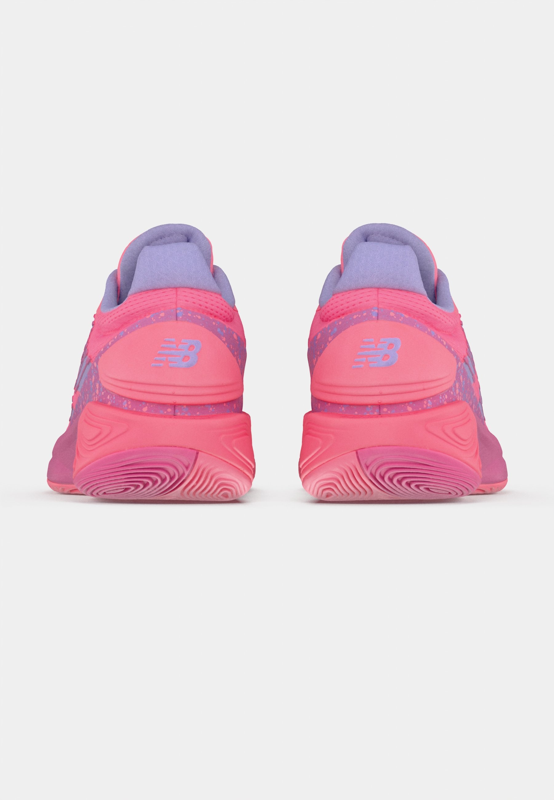 new balance pink basketball shoes