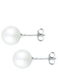 Elli PERLEN MUSCHELKERNPERLEN ELEGANT BASIC  - Øreringe - weiß