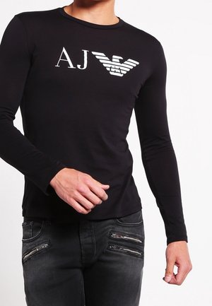 Maglietta a manica lunga - black