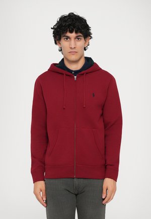 LONG SLEEVE - Sweater met rits - holiday red