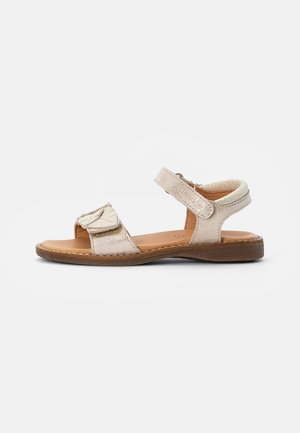 CHILDREN'S SANDALS LEAVES - Sandali - gold