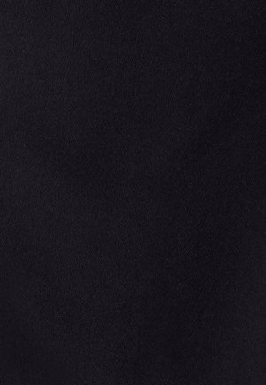 Must must tekstuuriga must kangas, millel on sile viimistlus. Pind on ühtlane ilma mustrite või riistvarade detailideta.