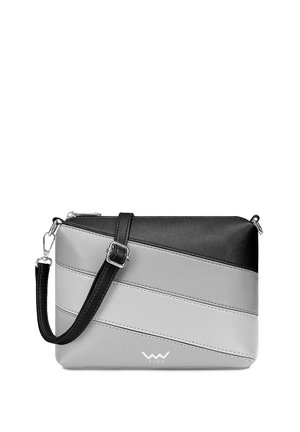 COALIE STRIPED - Umhängetasche - black