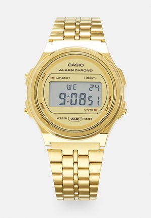 ROUND UNISEX - Reloj digital - gold-coloured
