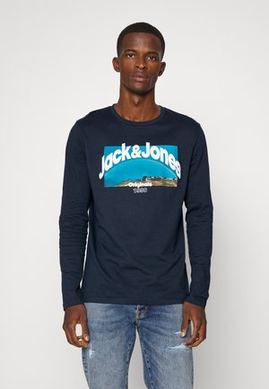 JORAZAN TEE CREW NECK - Maglietta a manica lunga - navy blazer