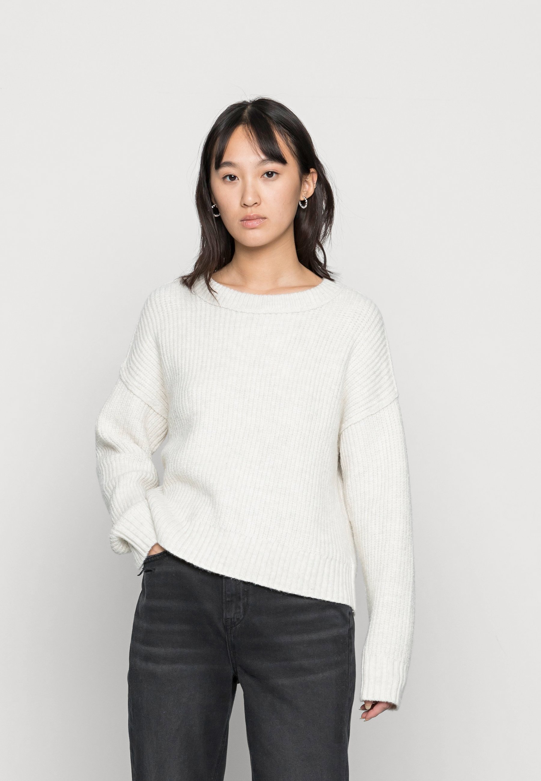 American Eagle CROP BOXY CREW NECK 