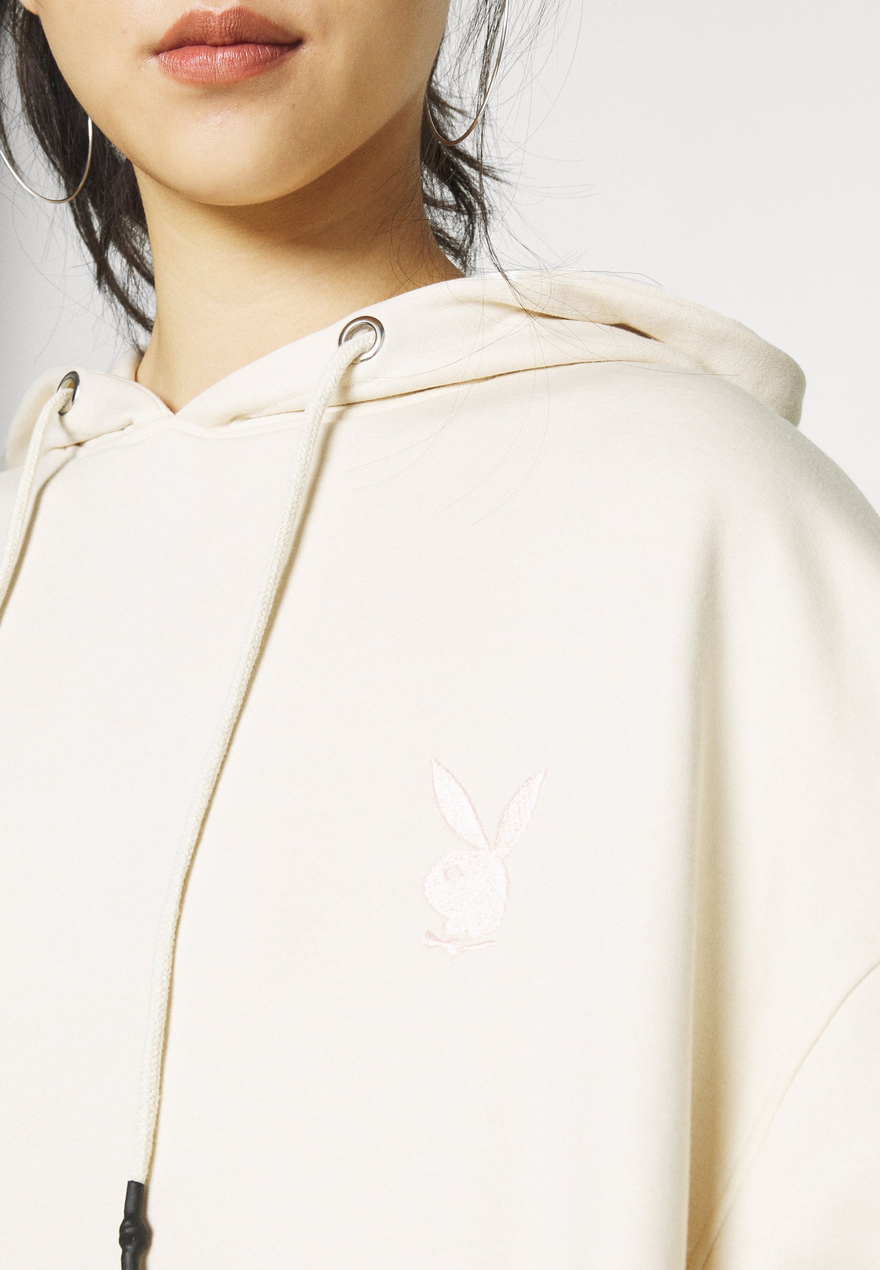 Women PLAYBOY REPEAT PRINT HOODY DRESS - Day dress Women PLAYBOY REPEAT PRINT HOODY DRESS - Day dress