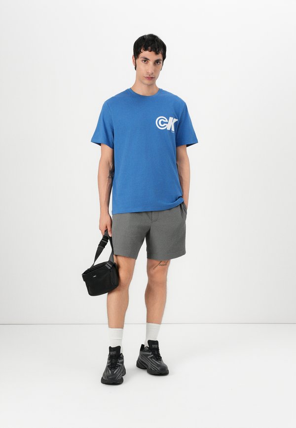 SPORT LOGO GRAPHIC TEE - Print T-shirt - royal lagoon2