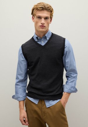 Strickpullover - dark grey