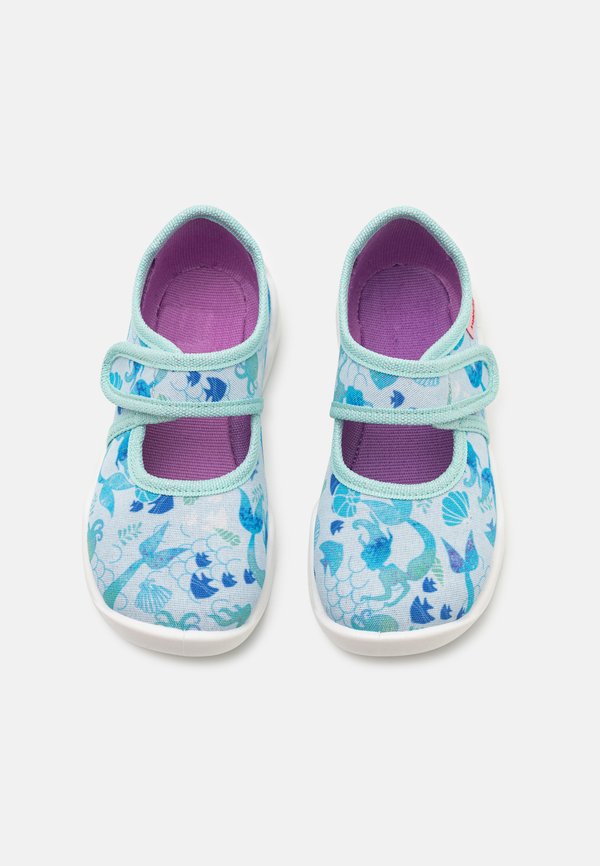 BUBBLE - Slippers - hellblau2