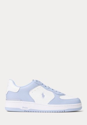MASTERS COURT LEATHER SNEAKER - Trainers - cornflower blue/white