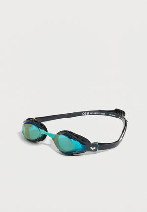 AIR SONIC MIRROR UNISEX - Svømmebriller - aqua/black