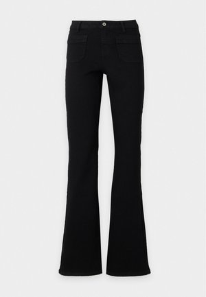 ONLY, ONLWAUW - Jean flare - black denim
