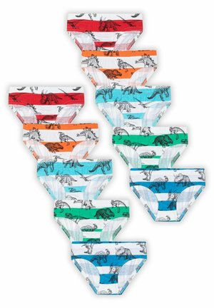 10 PACK - Slip - red blue green white