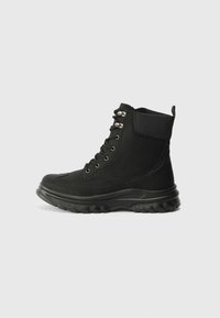Bottines à lacets - black
