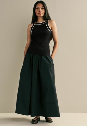 Next STRETCH CONTRAST TRIM  - Linne - black