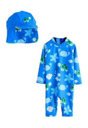 Next, REGULAR FIT -SET  - Badeanzug - blue