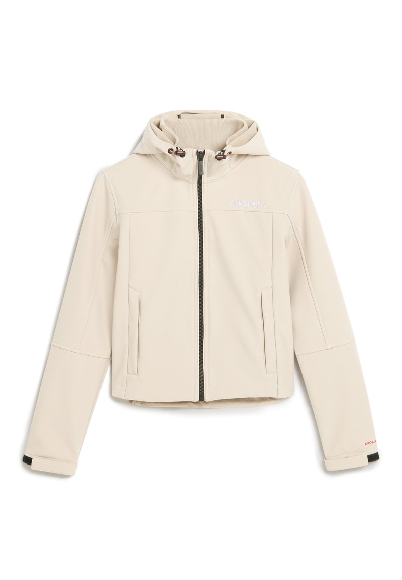 Superdry & Co Lichte jas beige Superdry & Co Lichte jas beige