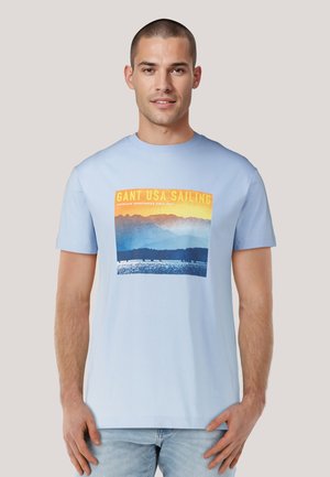 MIT GRAFIK - Camiseta estampada - bleu