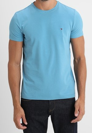 T-Shirt basic - mottled blue