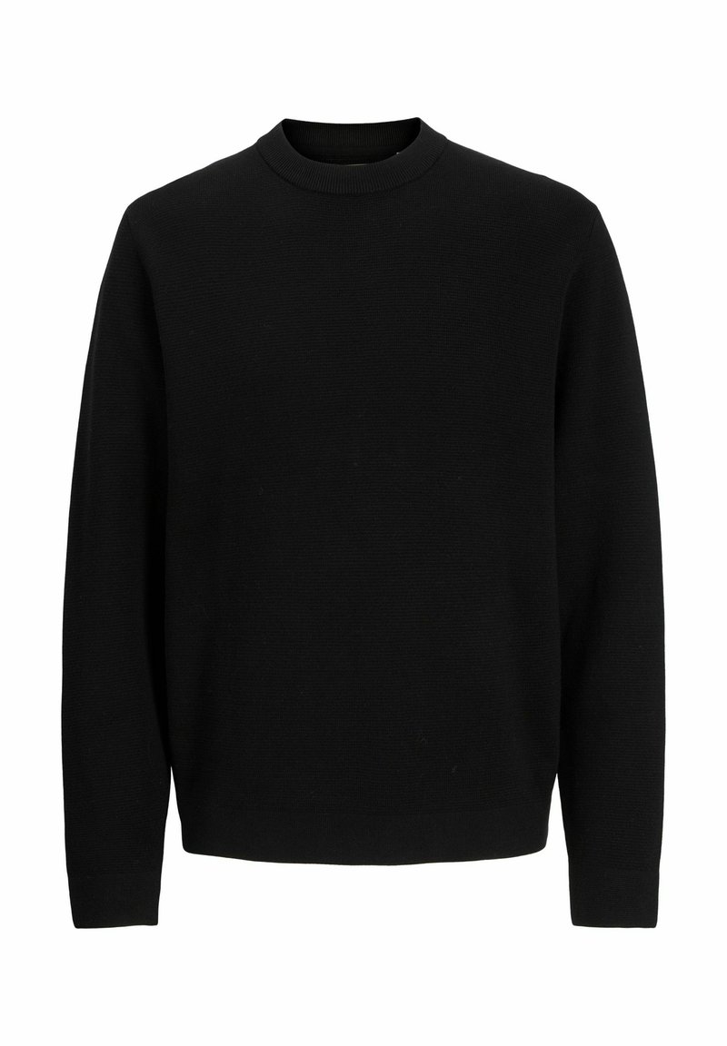 Jack & Jones PREMIUM BLAMILANO STITCH CREW NECK SN - Pullover - black